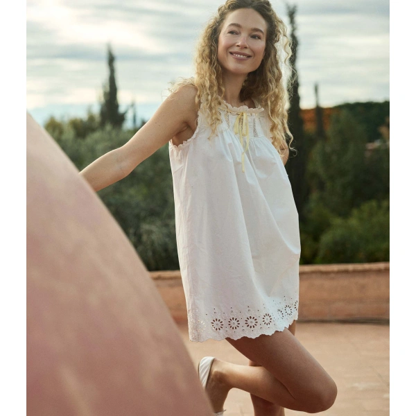 Doen Patience Dress in Salt | Midi Dresses | Coveti, view 6