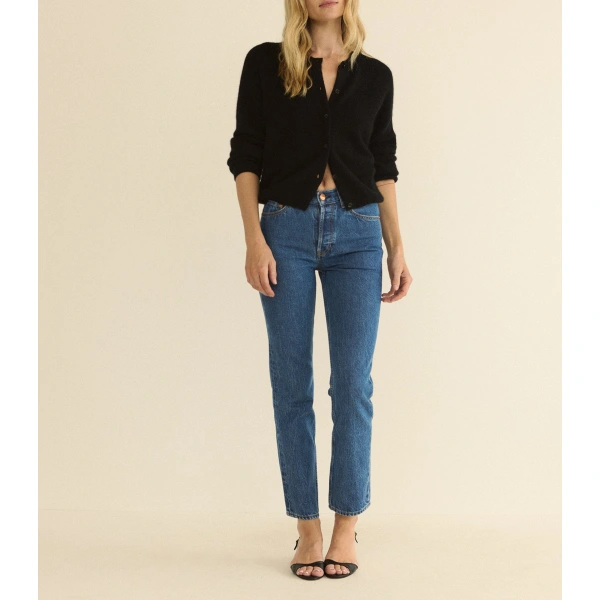 Doen Paulene Jean in Roussillon Mid Wash | Jeans | Coveti, view 3