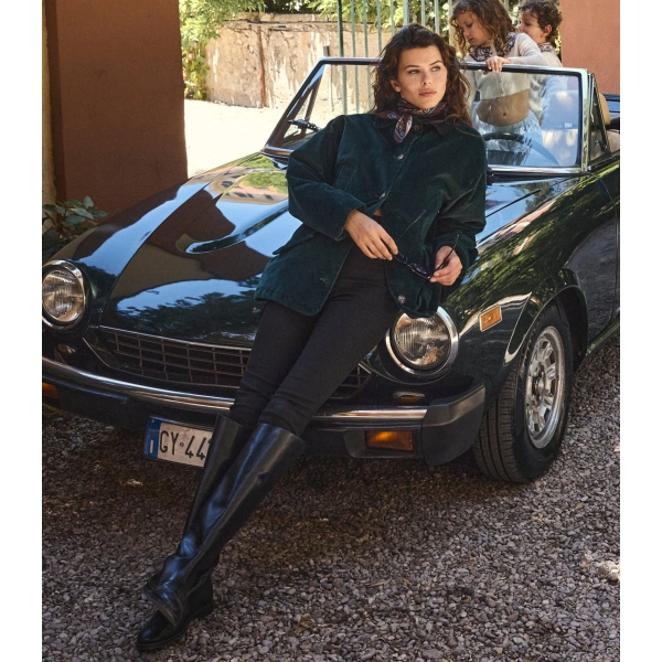 Doen Pemberton Jacket in Conifer | Leather Jackets | Coveti, view 6