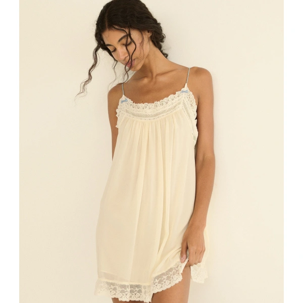 Doen Penelope Dress in Vanille | Midi Dresses | Coveti, view 3