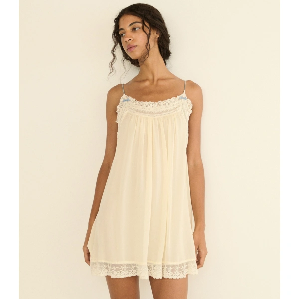 Doen Penelope Dress in Vanille | Midi Dresses | Coveti, view 5