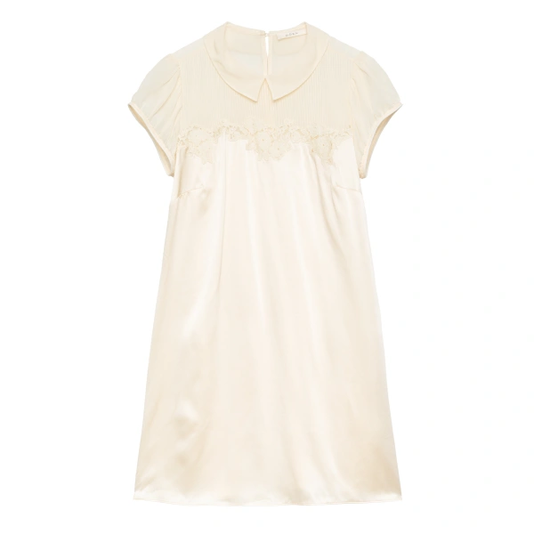 Perle Dress in Vanilla