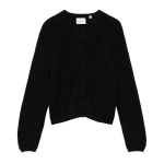 Doen Peroline Cashmere Cardigan in Black | Cardigans | Coveti