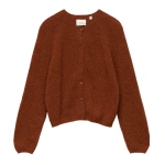 Doen Peroline Cashmere Cardigan in Ember | Cardigans | Coveti
