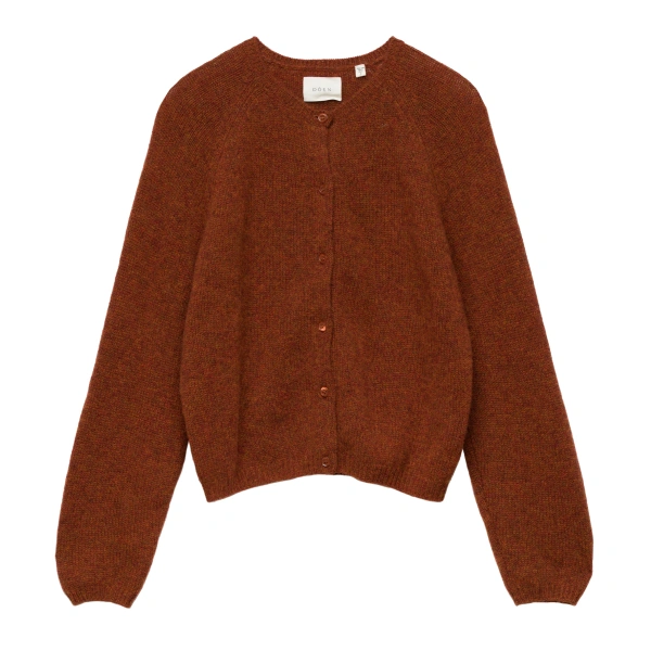 Doen Peroline Cashmere Cardigan in Ember | Cardigans | Coveti