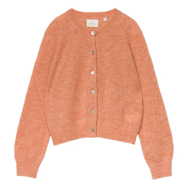 Doen Petra Cardigan in Coral | Cardigans | Coveti