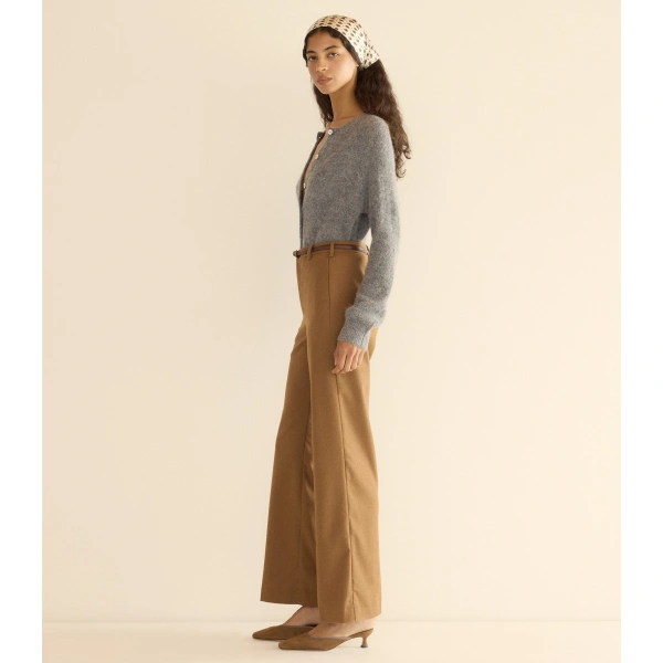 Doen Petra Cardigan in Dark Heather Grey | Cardigans | Coveti, view 5