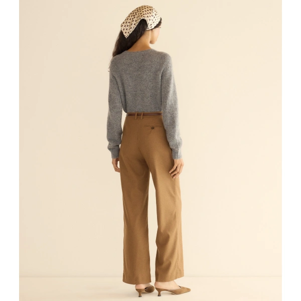 Doen Petra Cardigan in Dark Heather Grey | Cardigans | Coveti, view 6