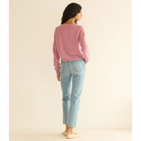 Doen Petra Cardigan in Rosebud | Cardigans | Coveti, view 3