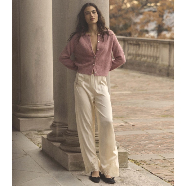 Doen Petra Cardigan in Rosebud | Cardigans | Coveti, view 6