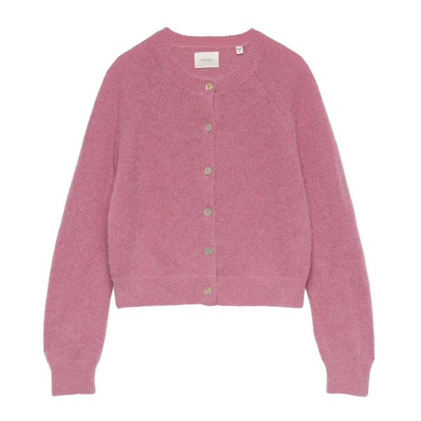 Petra Cardigan in Rosebud