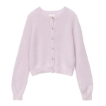 Doen Petra Cardigan in Violet Thistle | Cardigans | Coveti