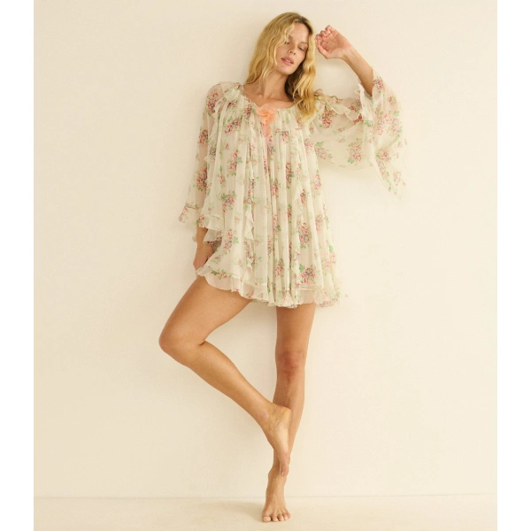 Doen Petunia Dress in Colette Rose | Mini Dresses | Coveti, view 3