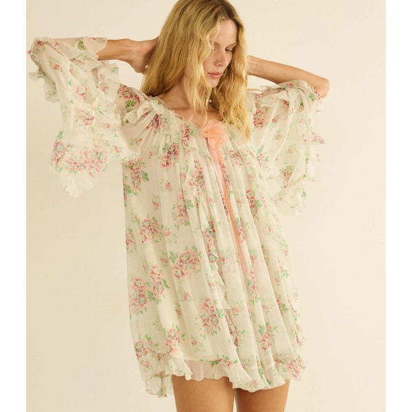 Doen Petunia Dress in Colette Rose | Mini Dresses | Coveti, view 5