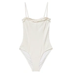 Doen Poppy Maillot in Powder | Swimsuits | Coveti