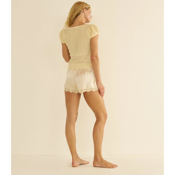 Doen Priscilla Cardigan in Vanilla | Cardigans | Coveti, view 5