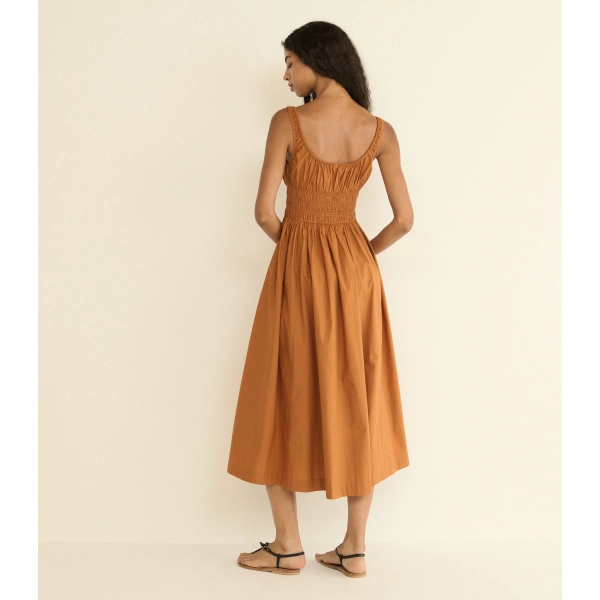 Doen Quilla Dress in Coconut | Midi Dresses | Coveti, view 5