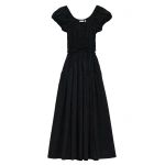 Doen Quinelle Dress in Black | Midi Dresses | Coveti