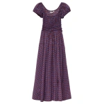 Doen Quinelle Dress in Menorca Foulard | Midi Dresses | Coveti