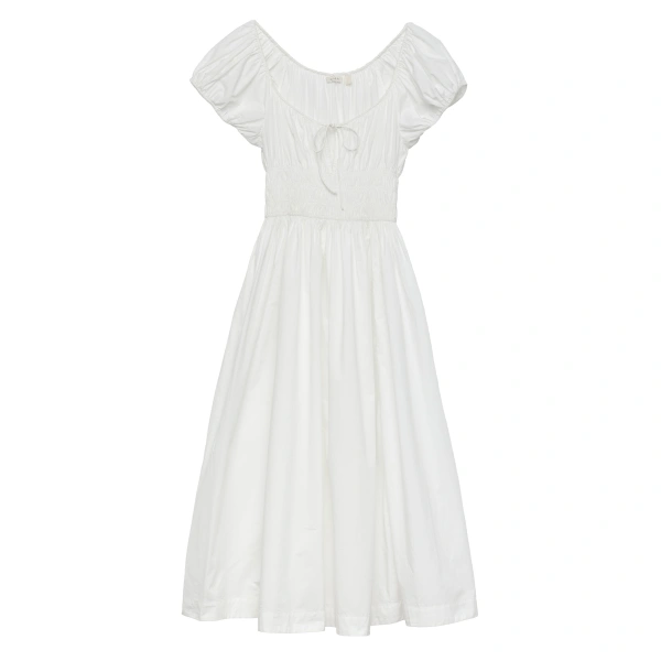 Quinn Dress in Salt