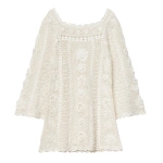Doen Remiette Dress in Pearl | Mini Dresses | Coveti