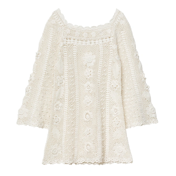Remiette Dress in Pearl