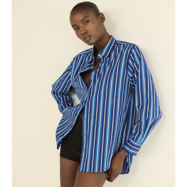 Doen Remis Top in Marceau Stripe | Pyjamas | Coveti, view 2