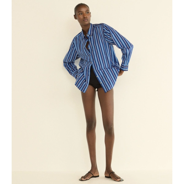 Doen Remis Top in Marceau Stripe | Pyjamas | Coveti, view 3