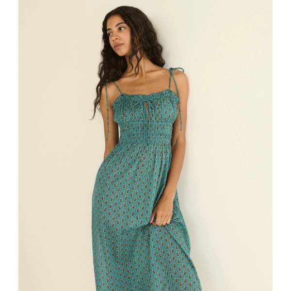 Doen Rhoda Dress in Alba Paisley | Maxi Dresses | Coveti, view 5