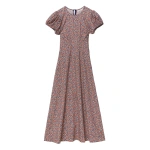 Doen Rhodia Dress in Jardin du Soleil | Midi Dresses | Coveti