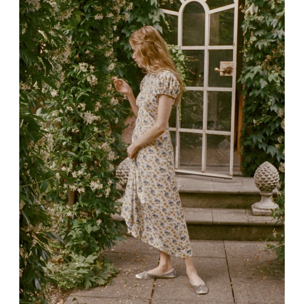 Doen Rhodia Dress in Narcissus Bloom | Maxi Dresses | Coveti, view 3