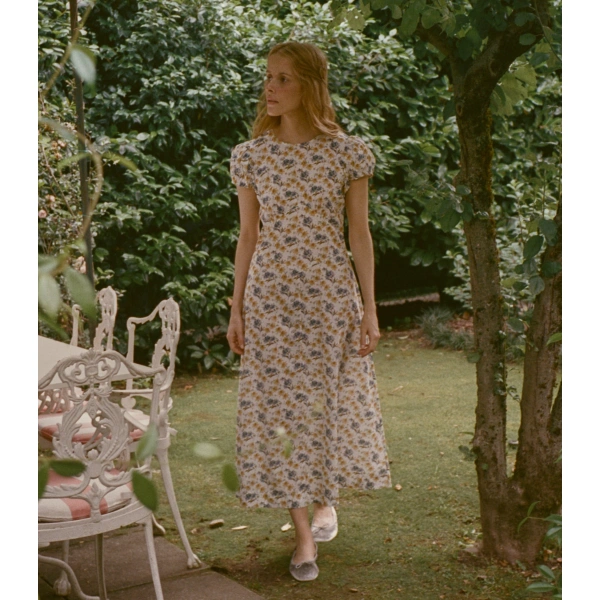 Doen Rhodia Dress in Narcissus Bloom | Maxi Dresses | Coveti, view 6