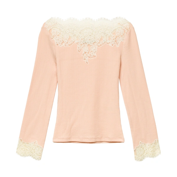 Riana Tee in Light Peach Sorbet