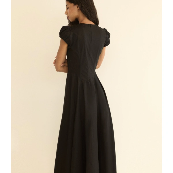 Doen Rivelle Dress in Black | Maxi Dresses | Coveti, view 5