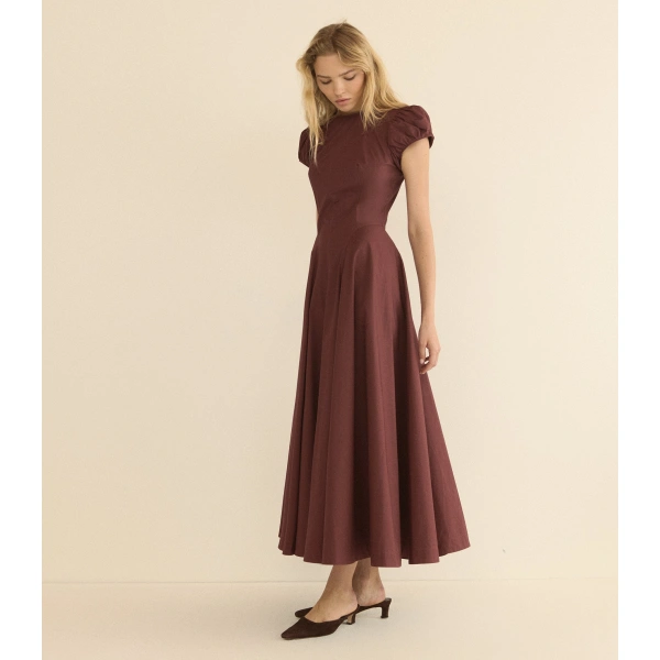 Doen Rivelle Dress in Dahlia | Maxi Dresses | Coveti, view 2