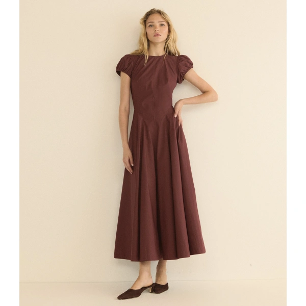 Doen Rivelle Dress in Dahlia | Maxi Dresses | Coveti, view 3