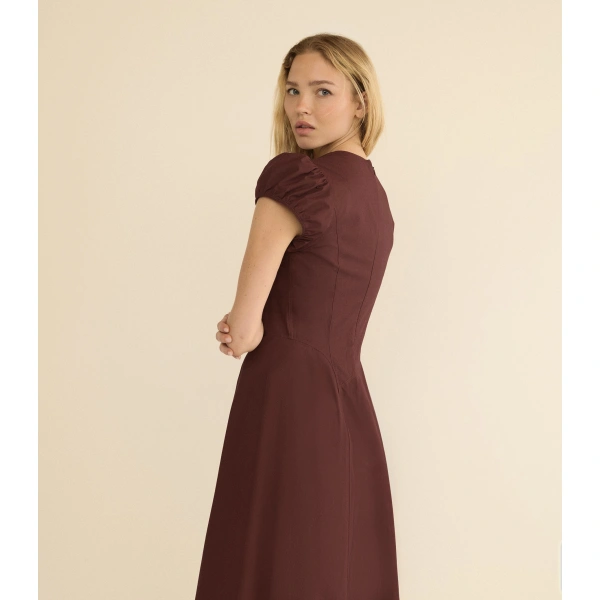 Doen Rivelle Dress in Dahlia | Maxi Dresses | Coveti, view 5