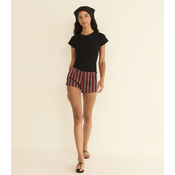 Doen Rocco Short in Tremezzo Stripe | Shorts | Coveti, view 5