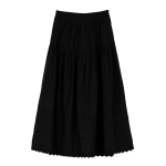 Doen Sebastiane Skirt in Black | Maxi Skirts | Coveti