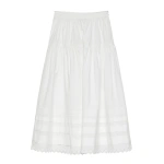 Doen Sebastiane Skirt in Powder | Maxi Skirts | Coveti