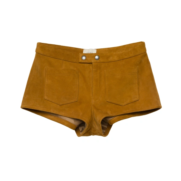 Sedona Suede Short in Barrel