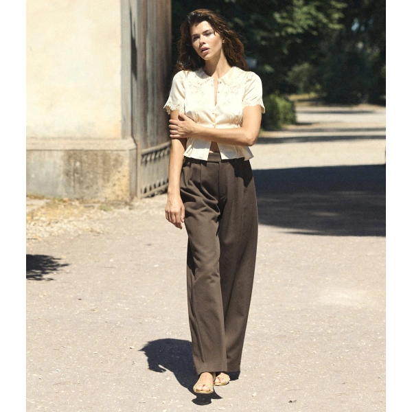 Doen Sheridan Pant in Oakwood | Pants | Coveti, view 4