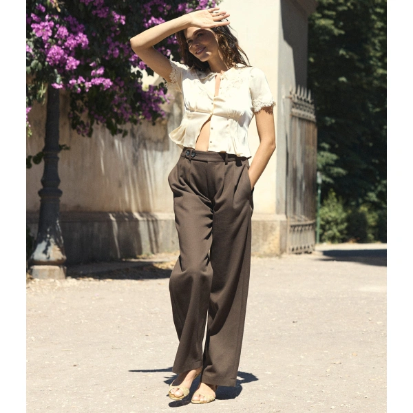 Doen Sheridan Pant in Oakwood | Pants | Coveti, view 5