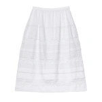 Doen Sidra Skirt in Salt | Midi Skirts | Coveti