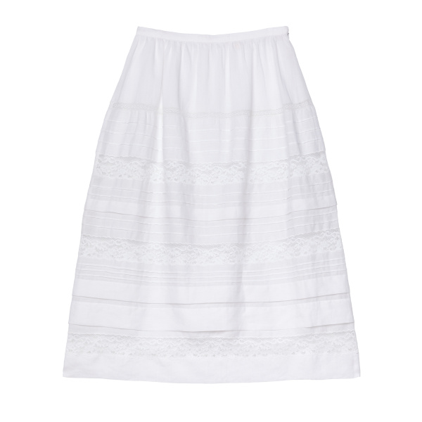 Sidra Skirt in Salt