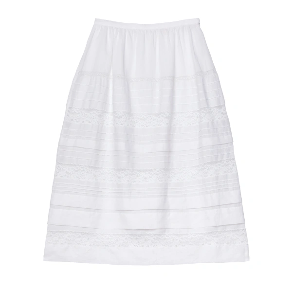 Sidra Skirt in Salt