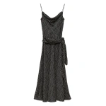 Doen Silvanie Dress in Camille Dot | Midi Dresses | Coveti