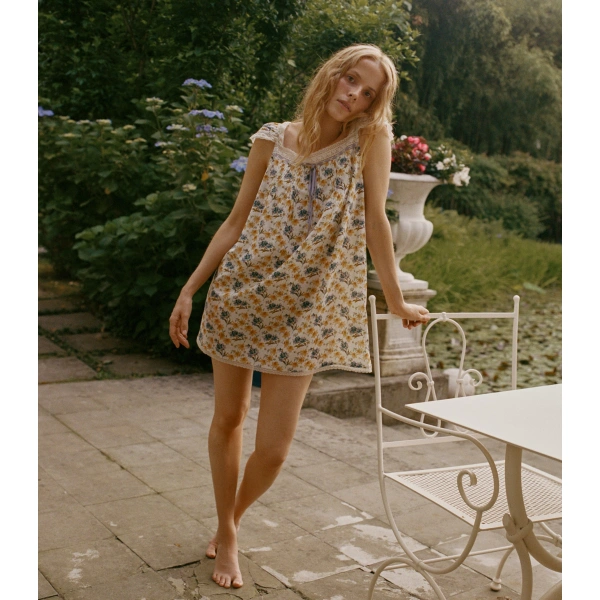 Doen Sirona Dress in Narcissus Bloom | Midi Dresses | Coveti, view 2