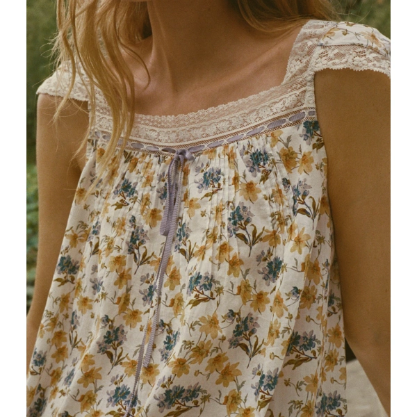 Doen Sirona Dress in Narcissus Bloom | Midi Dresses | Coveti, view 3