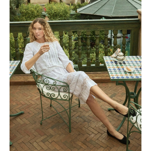 Doen Solstice Top in Salt | Blouses | Coveti, view 3